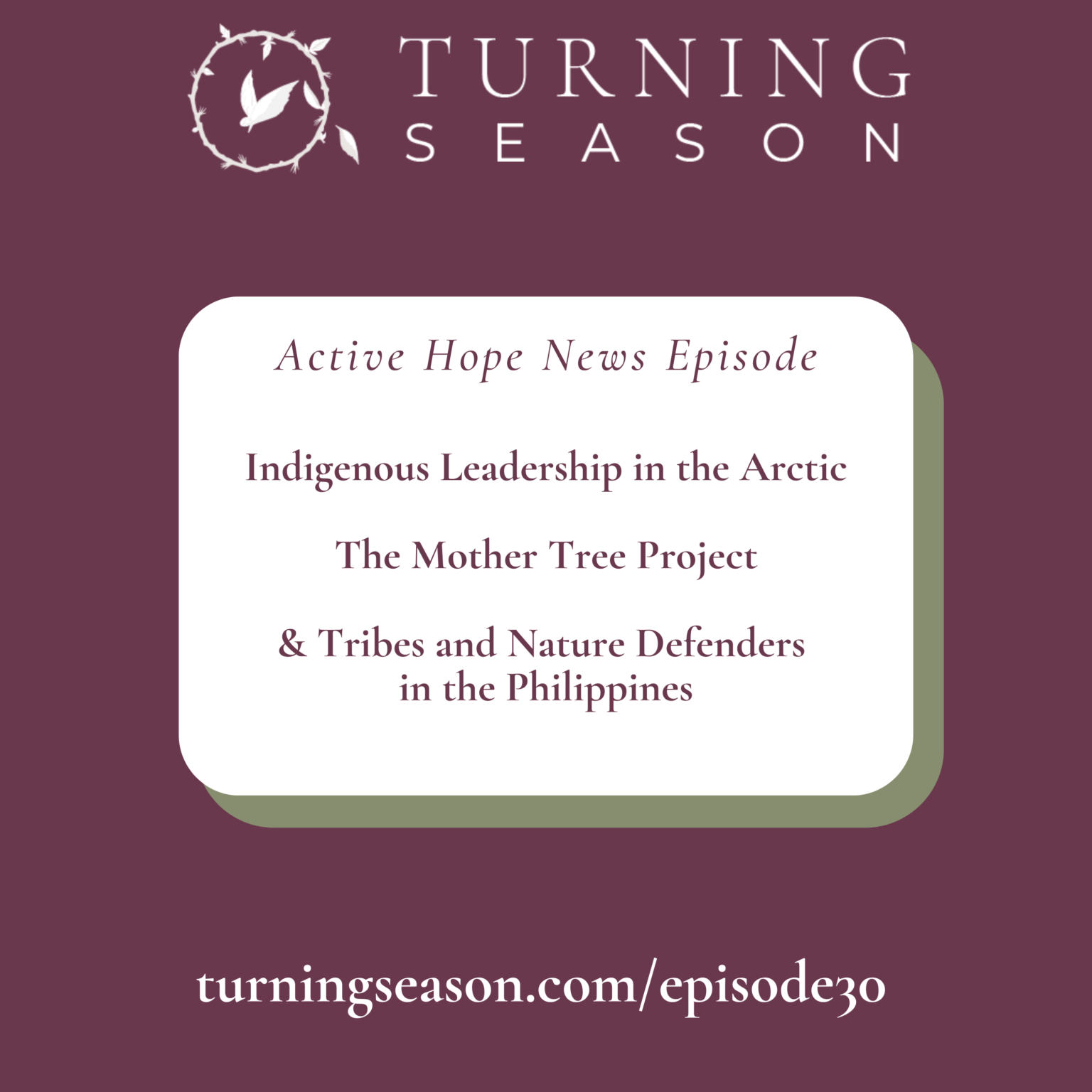Turning-Season-Podcast-Episode-30-News-on-Indigenous-Leadership-in-the-Arctic-The-Mother-Tree-Project-and-Tribes-and-Nature-Defenders-in-the-Philippines-with-Leilani-Navar-turningseason.com_